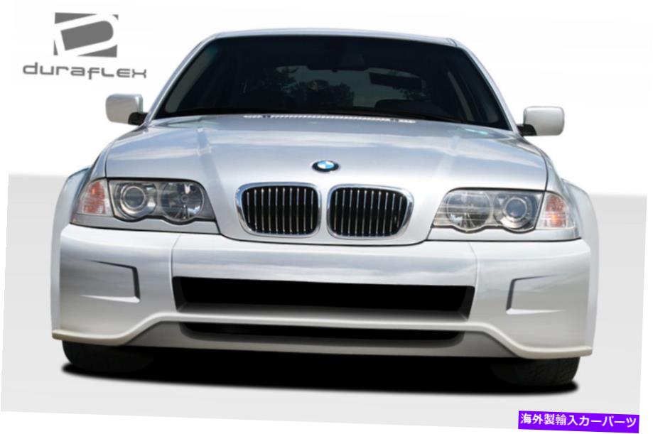 海外製 エアロパーツ 99-05 BMW 3シリーズE46 4DR Iデザインワイドボディフロントバンパー106511 FOR 99-05 BMW 3 Series E46 4DR I-Design WideBody Front Bumper 106511【並行輸入品】｜Us Custom Parts Shop USDM