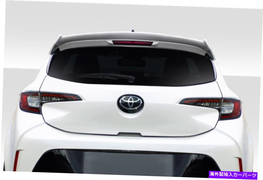 海外製 エアロパーツ 19-20トヨタカローラHB BZリアウィングスポイラー116333 FOR 19-20 Toyota Corolla HB BZ Rear Wing Spoiler 116333【並行輸入品】|Us Custom Parts Shop USDM