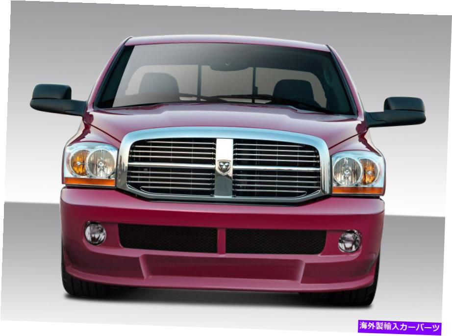 海外製 エアロパーツ 06-08 Dodge Ram SRT Look Front Bumper 108031の場合 FOR 06-08 Dodge Ram SRT Look Front Bumper 108031【並行輸入品】