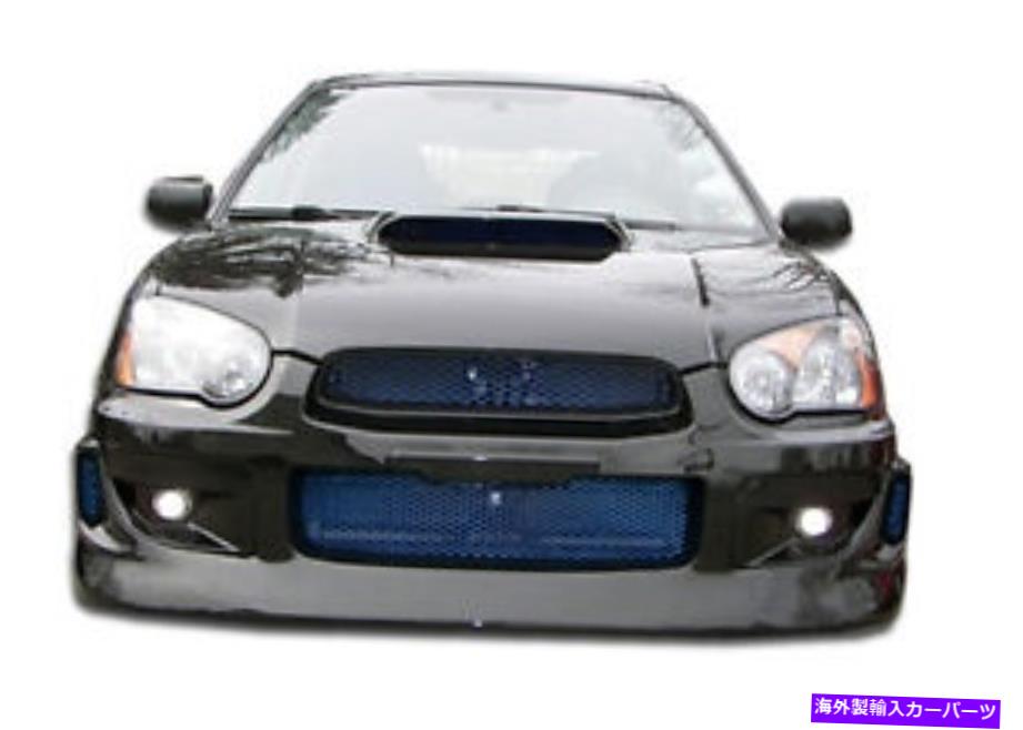 海外製 エアロパーツ 04-05インプレザWRX STI GTコンペティションフロントバンパー100606 FOR 04-05 Impreza WRX STI GT Competition Front Bumper 100606【並行輸入品】