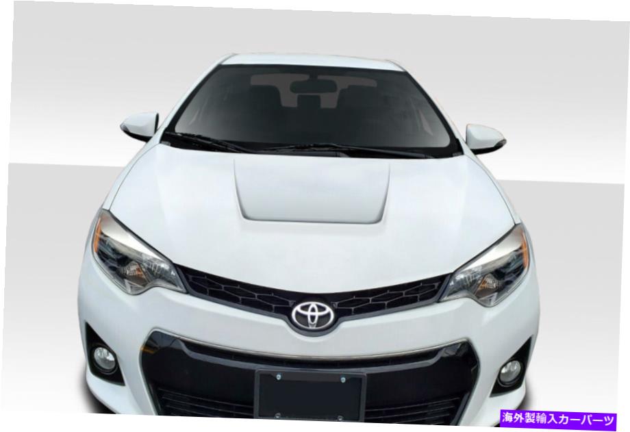 海外製 エアロパーツ 14-16のトヨタカローラサーキットフード115575 FOR 14-16 Toyota Corolla Circuit Hood 115575【並行輸入品】｜Us Custom Parts Shop USDM