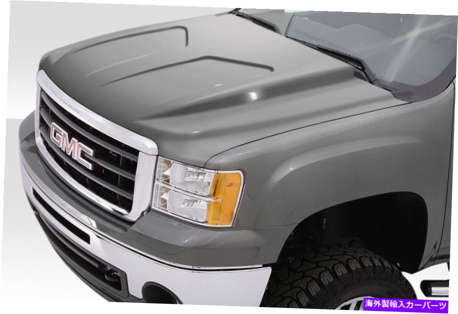 海外製 エアロパーツ 07-13 GMC Sierra Cowl Hood 115180の場合 FOR 07-13 GMC Sierra Cowl Hood 115180【並行輸入品】