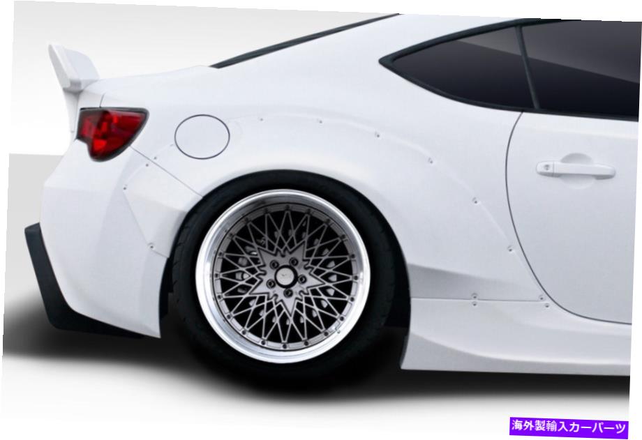 海外製 エアロパーツ 13-15 SCION FR-S SUBARU BRZ GT500 V2リアフェンダーフレア4 PC 112645 FOR 13-15 Scion FR-S SUBARU BRZ GT500 V2 Rear Fender Flares 4 pc 112645【並行輸入品】｜Us Custom Parts Shop USDM 226,116円