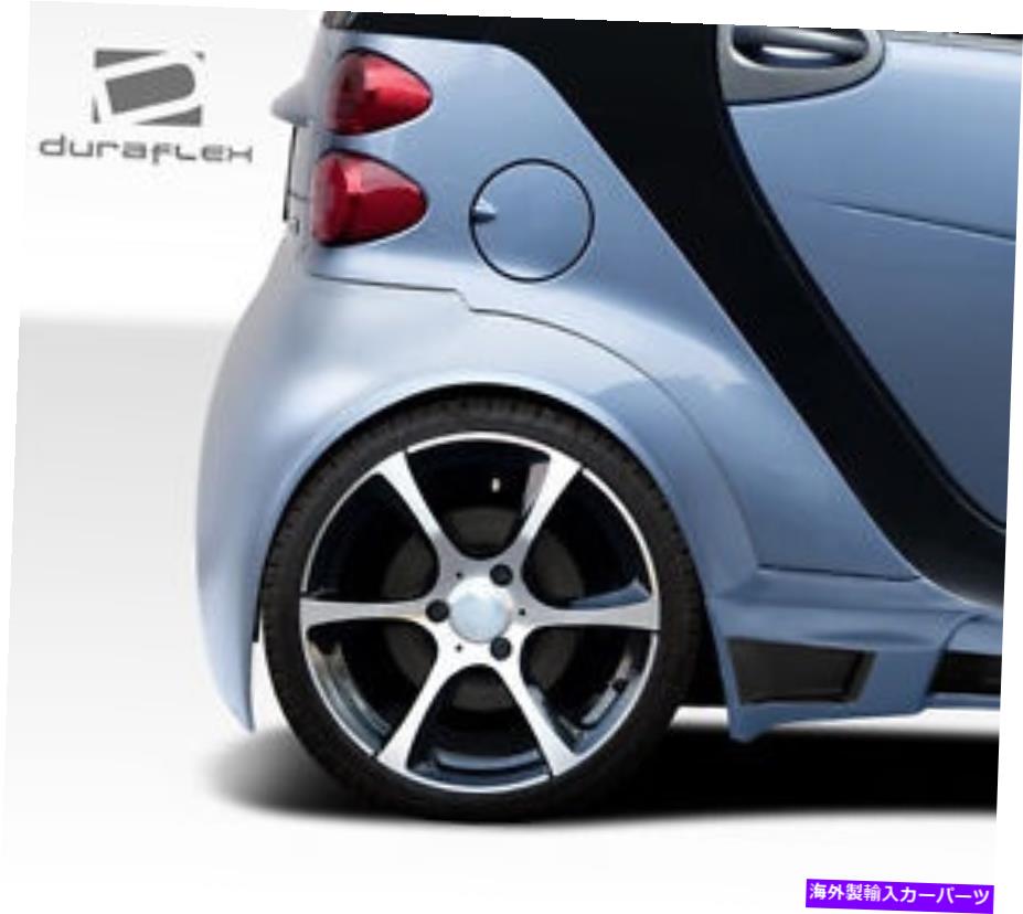 海外製 エアロパーツ 08-15スマートフォートワGT300ワイドボディリアフェンダー2PC 107844 FOR 08-15 Smart ForTwo GT300 Wide Body Rear fenders 2pc 107844【並行輸入品】