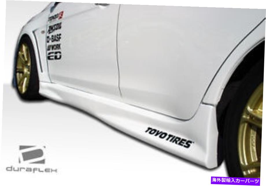海外製 エアロパーツ 08-14の三菱ランサーEVO 10 GTコンセプトサイドスカート2PC 104639 FOR 08-14 Mitsubishi Lancer Evo 10 GT Concept Side Skirts 2pc 104639【並行輸入品】