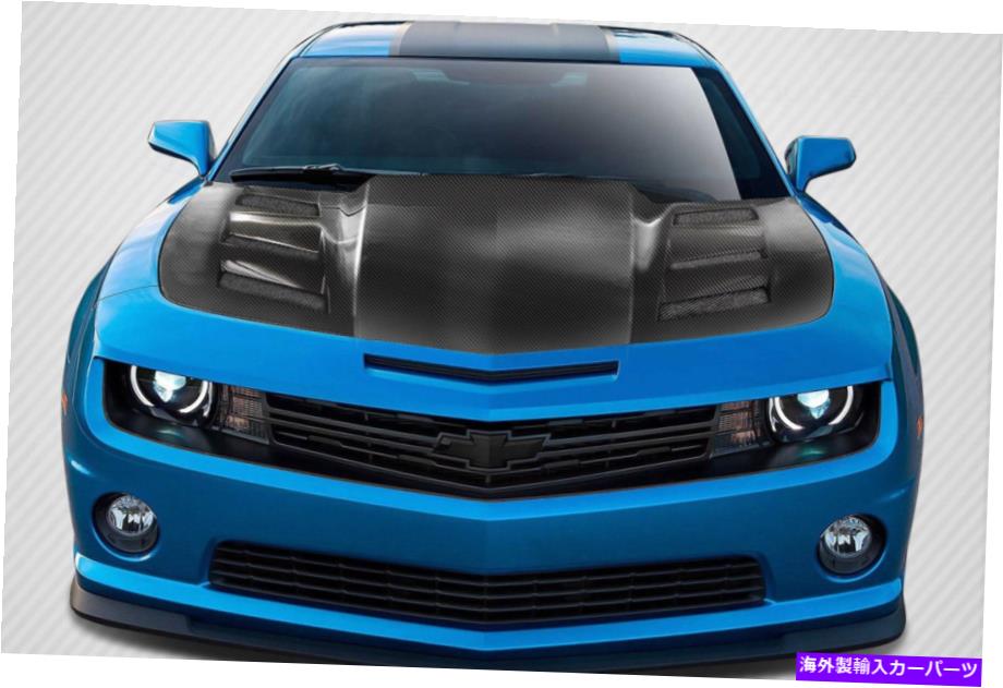 海外製 エアロパーツ 10-15シボレーカマロカーボンファイバードリテックAM-Sフード112926 FOR 10-15 Chevrolet Camaro Carbon Fiber DriTech AM-S Hood 112926【並行輸入品】 354,569円