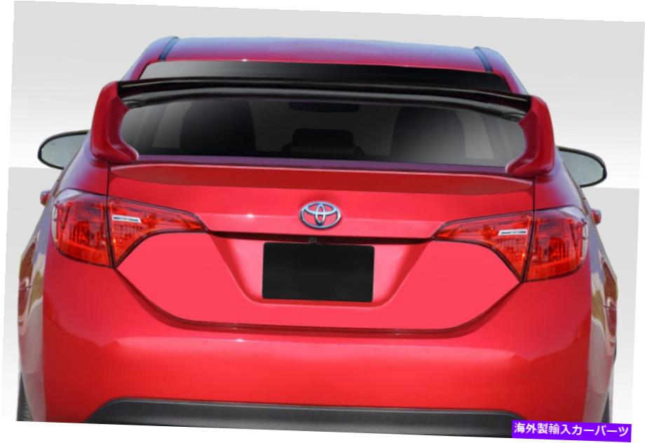 海外製 エアロパーツ 14-18のトヨタカローラタイプMリアウィングスポイラー2 PC 115375 FOR 14-18 Toyota Corolla Type M Rear Wing Spoiler 2 PC 115375【並行輸入品】｜Us Custom Parts Shop USDM