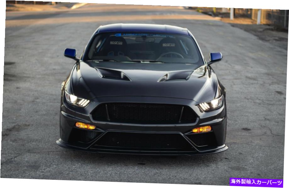 海外製 エアロパーツ 15-17 Ford Mustang Type-TT AC-HD15FDMU-TT-DSのカーボンファイバーフード Carbon Fiber Hood FOR 15-17 FORD MUSTANG TYPE-TT AC-HD15FDMU-TT-DS【並行輸入品】｜Us Custom Parts Shop USDM