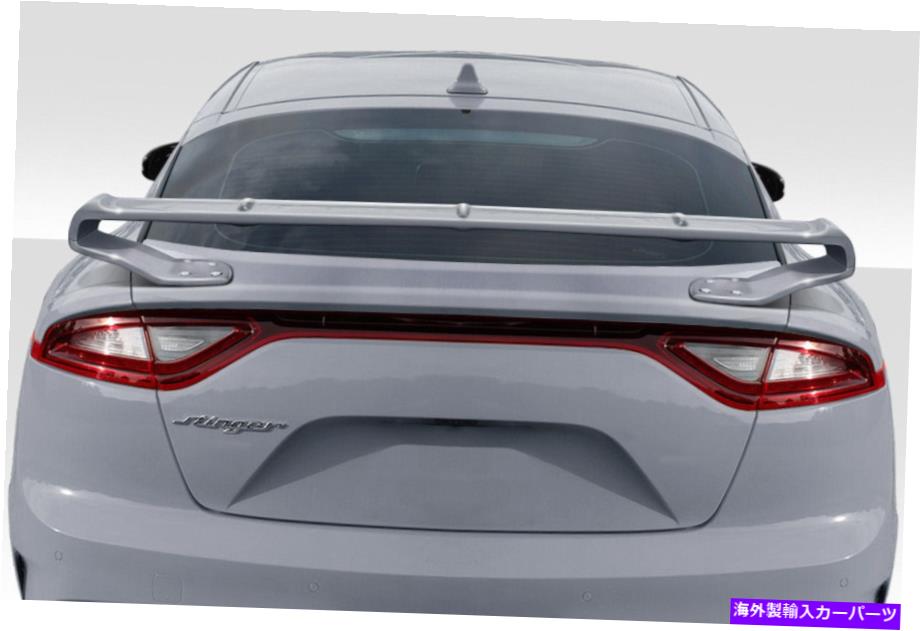 海外製 エアロパーツ 17-20 Kia Stinger SQXリアウィングスポイラー116518の場合 FOR 17-20 Kia Stinger SQX Rear Wing Spoiler 116518【並行輸入品】