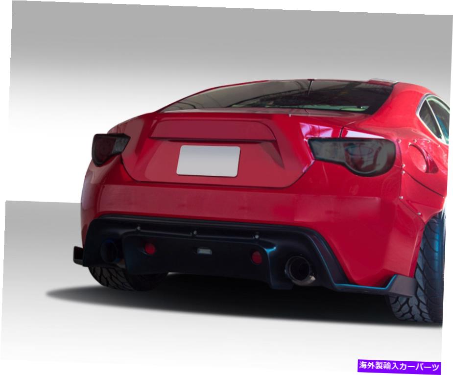 海外製 エアロパーツ 13-15 SCION FR-S BRZ GT500ワイドボディリアディフューザー109031 FOR 13-15 Scion FR-S BRZ GT500 Wide Body Rear Diffuser 109031【並行輸入品】