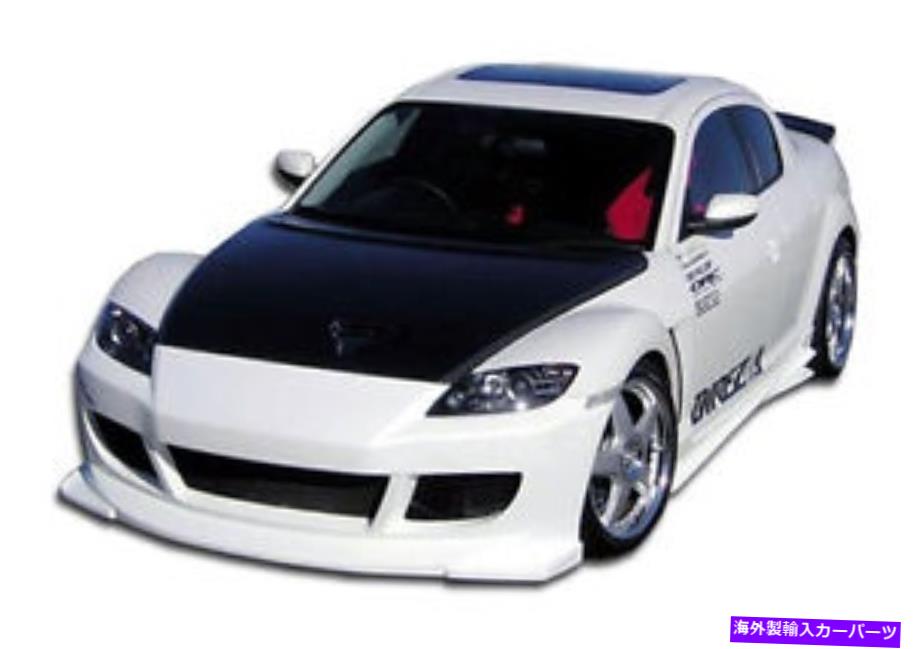 海外製 エアロパーツ 04-08マツダRX-8速度ボディキット4PC 110655 FOR 04-08 Mazda RX-8 Velocity Body Kit 4pc 110655【並行輸入品】