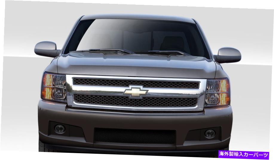 海外製 エアロパーツ 07-13シボレーシルバラードBT-1フロントバンパー109913 FOR 07-13 Chevrolet Silverado BT-1 Front Bumper 109913【並行輸入品】