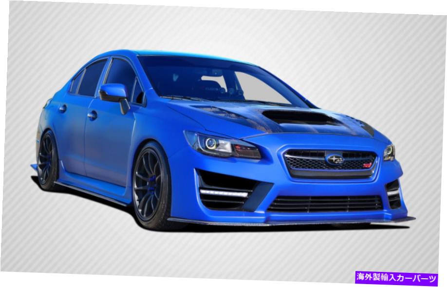 海外製 エアロパーツ 15-16のスバルWRXカーボンファイバーNBRコンセプトボディキット13 PC 109963 FOR 15-16 SUBARU WRX Carbon Fiber NBR Concept Body Kit 13 pc 109963【並行輸入品】