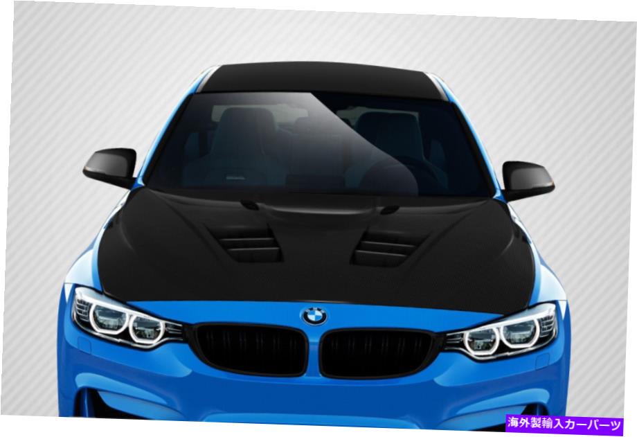 海外製 エアロパーツ 12-17 BMW 3シリーズF30 4シリーズF32カーボンファイバードリテックエロスV1フード113172 FOR 12-17 BMW 3 Series F30 4 Series F32 carbon fiber DriTech Eros V1 Hood 113172【並行輸入品】