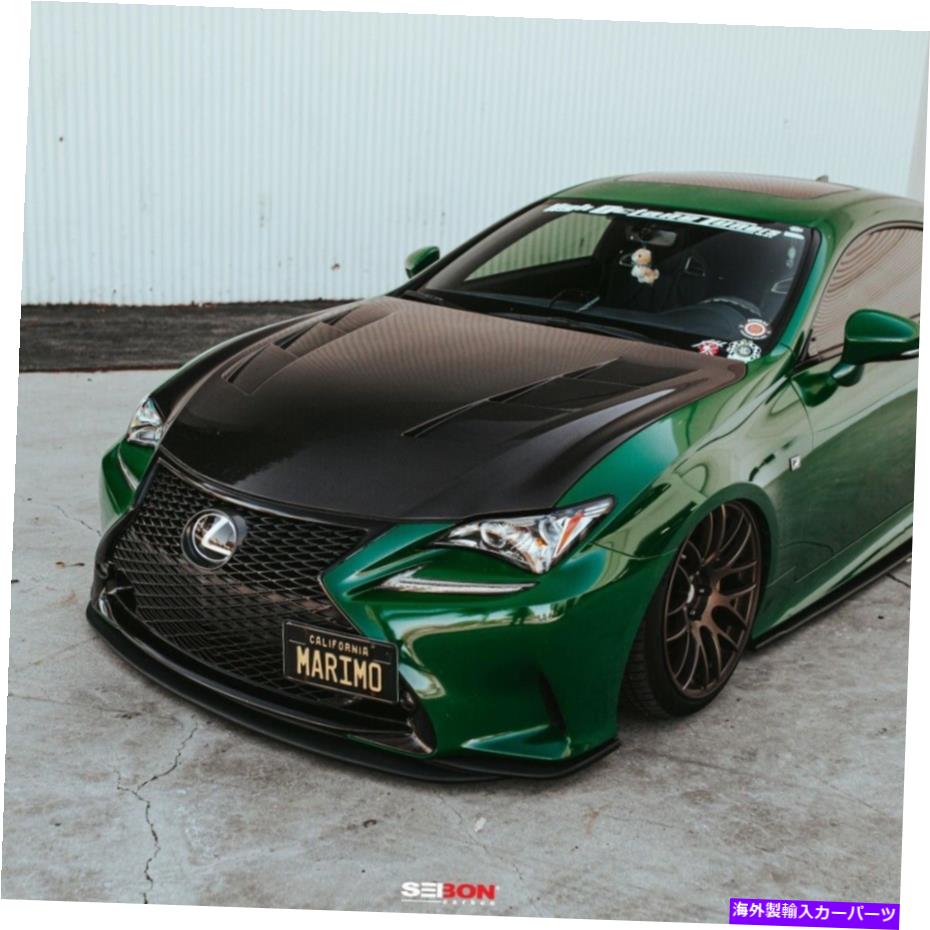海外製 エアロパーツ 15-20 Lexus RC HD17LXRC-TSのフード HOOD FOR 15-20 LEXUS RC HD17LXRC-TS【並行輸入品】