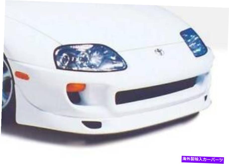 海外製 エアロパーツ 1993年から1999年のトヨタSupra 2DR 890156のカスタムフロントリップ CUSTOM FRONT LIP FOR 1993-1999 Toyota Supra 2dr 890156【並行輸入品】