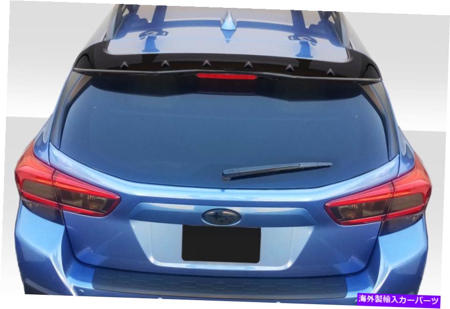 海外製 エアロパーツ 18-20のスバルクロストレックSTIルックリアウィングスポイラー115510 FOR 18-20 Subaru Crosstrek STI Look Rear Wing Spoiler 115510【並行輸入品】｜Us Custom Parts Shop USDM