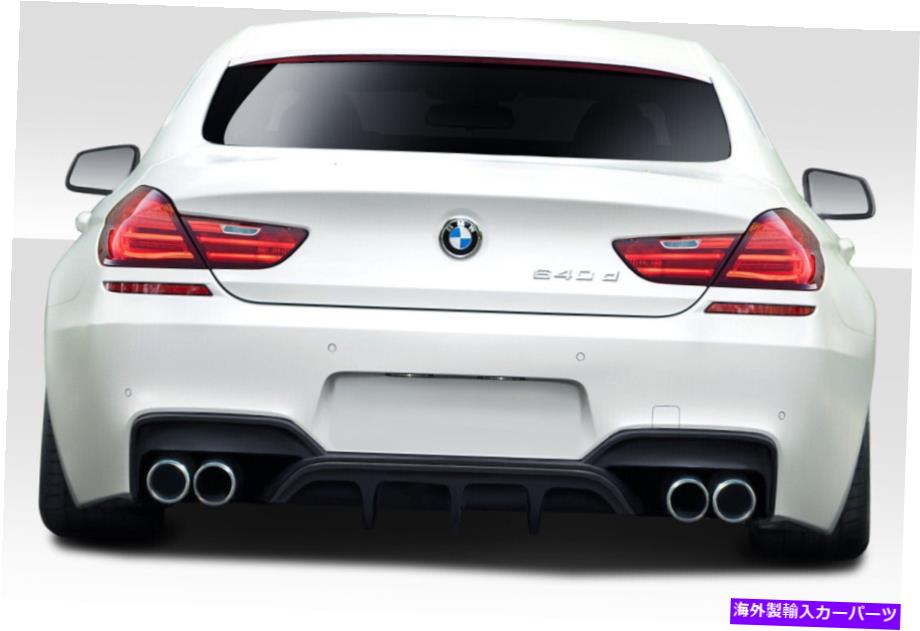 海外製 エアロパーツ 11-19 BMW 6シリーズM6 F06 F12 F13 AMKリアディフューザー113483 FOR 11-19 BMW 6 Series M6 F06 F12 F13 AMK Rear Diffuser 113483【並行輸入品】