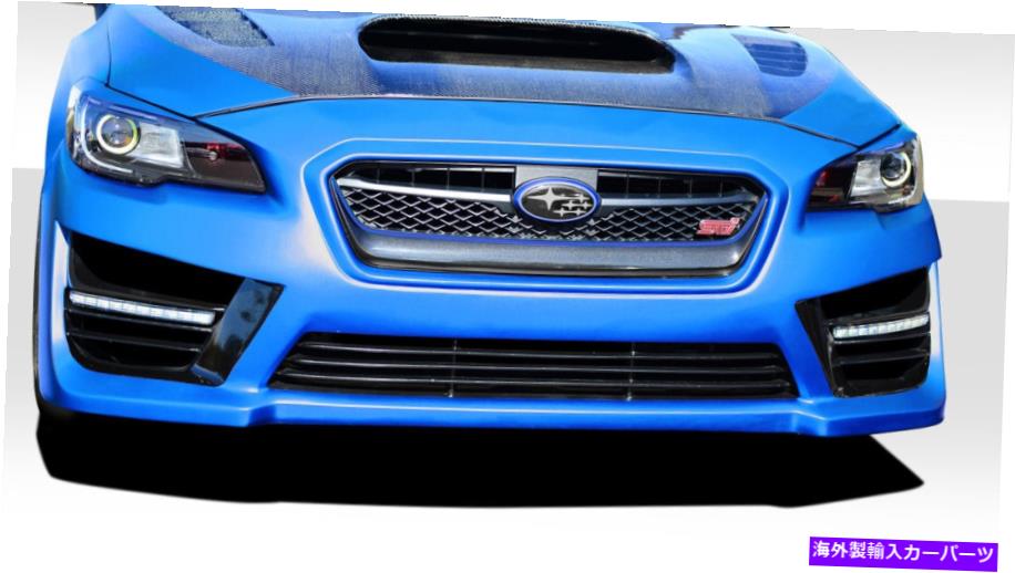 海外製 エアロパーツ 15-17のスバルWRX NBRコンセプトフロントバンパー109821 FOR 15-17 SUBARU WRX NBR Concept Front Bumper 109821【並行輸入品】