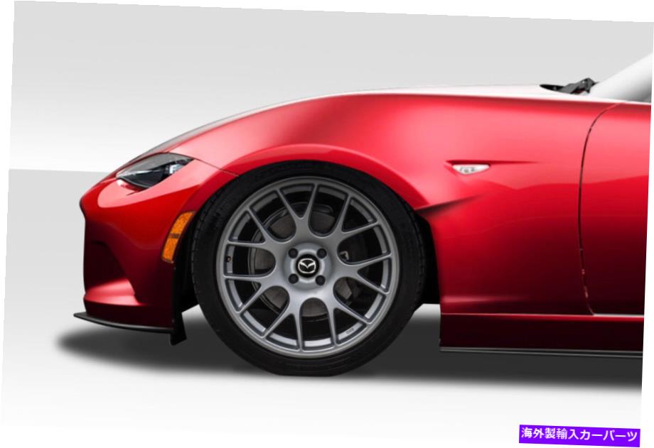 海外製 エアロパーツ 16-18のMazda Miataコンペティションフェンダー2ピース113491 FOR 16-18 Mazda Miata Competition Fenders 2 Piece 113491【並行輸入品】