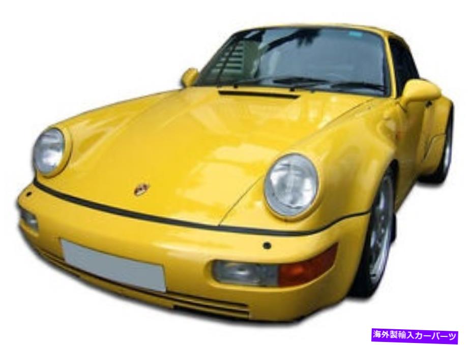 海外製 エアロパーツ 89-94ポルシェ964ターボルックフロントバンパー105388 FOR 89-94 Porsche 964 Turbo Look Front Bumper 105388【並行輸入品】