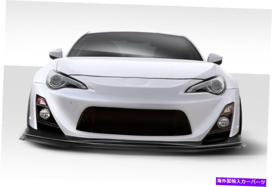 海外製 エアロパーツ 13-15 SCION FR-S VR-S Wide Body Front Bumper / Splitter 2 PC 112647 FOR 13-15 Scion FR-S VR-S Wide Body Front Bumper / Splitter 2 pc 112647【並行輸入品】