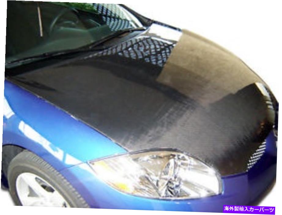 海外製 エアロパーツ 06-12のMitsubishi Eclipse Carbon Fiber OE Hood 103391 FOR 06-12 Mitsubishi Eclipse Carbon Fiber OE Hood 103391【並行輸入品】|Us Custom Parts Shop USDM