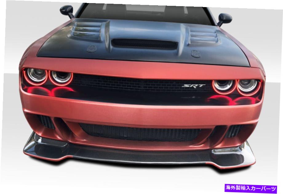 海外製 エアロパーツ 15-19 Dodge Challenger Circuit Front Bumper 113891 FOR 15-19 Dodge Challenger Circuit Front Bumper 113891【並行輸入品】
