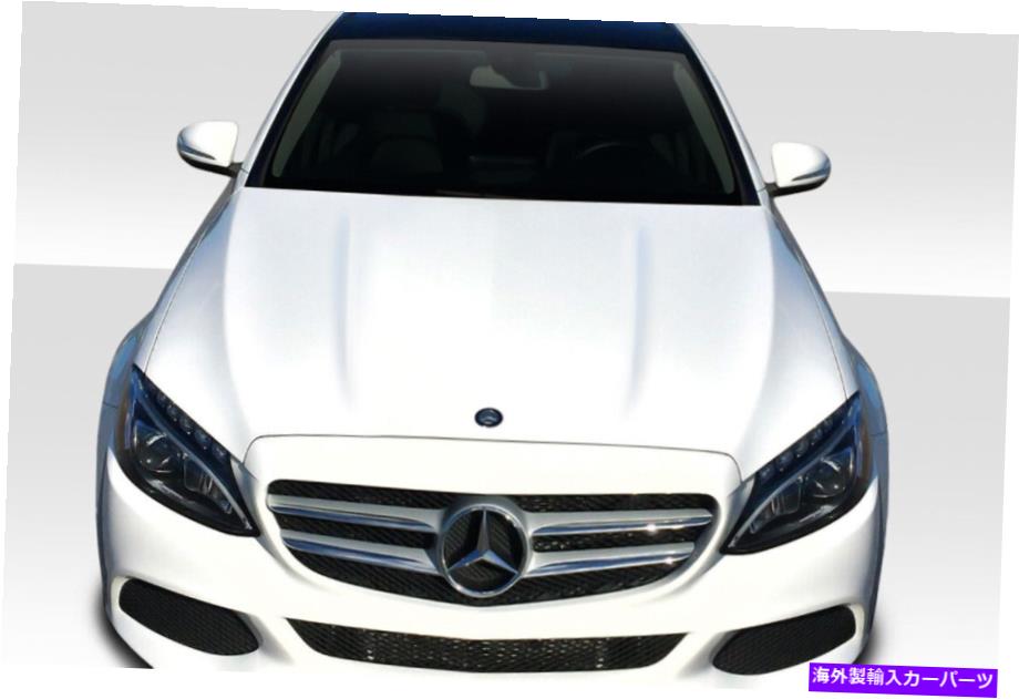 海外製 エアロパーツ 15-19のメルセデスCクラスW5 C63フード114007 FOR 15-19 Mercedes C Class W5 C63 Hood 114007【並行輸入品】