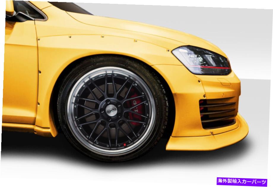 海外製 エアロパーツ 15-20フォルクスワーゲンゴルフGTI TKO RBS 45mmフロントフレア4 PC 115713 FOR 15-20 Volkswagen Golf GTI TKO RBS 45mm Front Flares 4 PC 115713【並行輸入品】|Us Custom Parts Shop USDM
