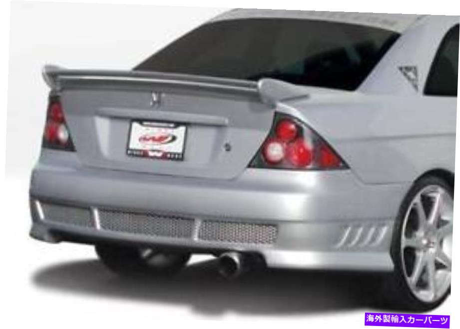 海外製 エアロパーツ 2001年から2003年のホンダシビック2DR 890569のアベンジャーリアバンパーカバー AVENGER REAR BUMPER COVER FOR 2001-2003 Honda Civic 2dr 890569【並行輸入品】 259,826円