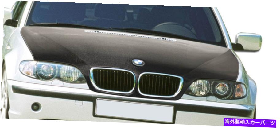 海外製 エアロパーツ 02-05 BMW 3シリーズE46 4DRカーボンファイバーOEフード106156 FOR 02-05 BMW 3 Series E46 4DR Carbon Fiber OE Hood 106156【並行輸入品】