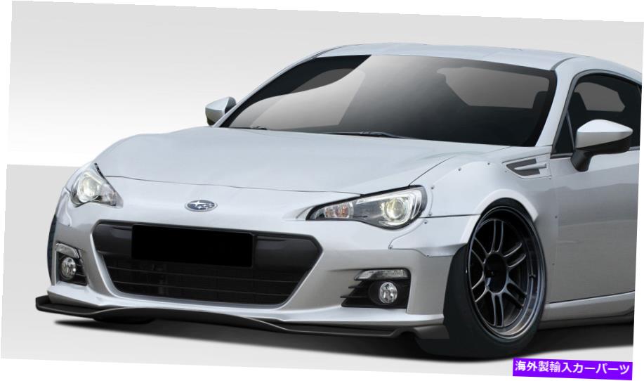 海外製 エアロパーツ 13-16のスバルBRZ GT500ワイドボディフロントフェンダーフレア4 PC 112396 FOR 13-16 SUBARU BRZ GT500 Wide Body Front Fender Flares 4 pc 112396【並行輸入品】