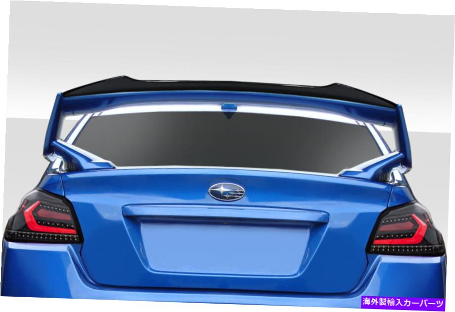 海外製 エアロパーツ 15-21のSubaru WRX Sti M Force Rear Wingスポイラー116765の追加 FOR 15-21 Subaru WRX STI M Force Rear Wing Spoiler Add On 116765【並行輸入品】|Us Custom Parts Shop USDM