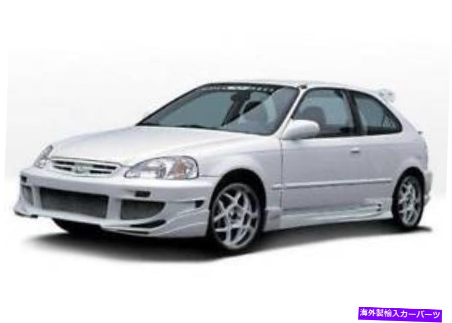 海外製 エアロパーツ 1996年から1998年のアベンジャー4PC完全キットホンダシビック4DR 890514 AVENGER 4PC COMPLETE KIT FOR 1996-1998 Honda Civic 4dr 890514【並行輸入品】｜Us Custom Parts Shop USDM