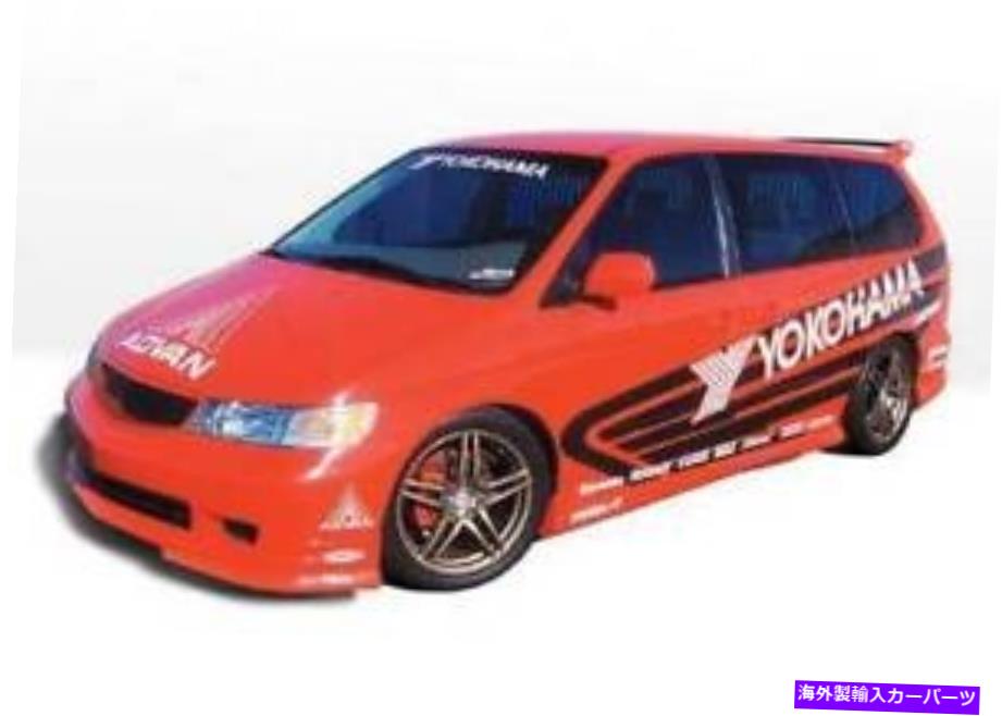 海外製 エアロパーツ 1999年から2004年のホンダオデッセイ4DR 890499のWタイプ4PC完全キット W-TYPE 4PC COMPLETE KIT FOR 1999-2004 Honda Odyssey 4dr 890499【並行輸入品】|Us Custom Parts Shop USDM