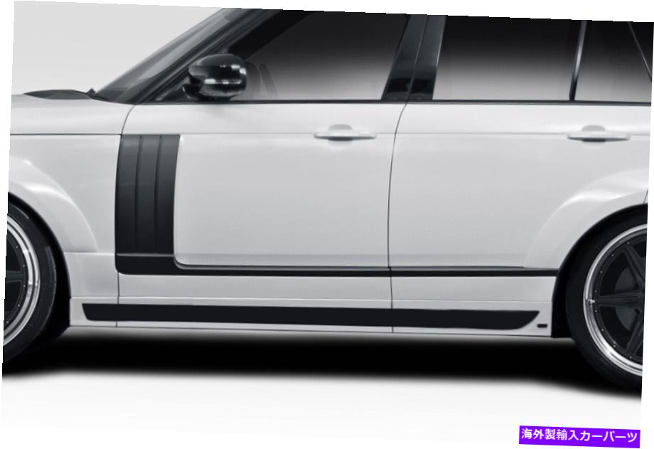海外製 エアロパーツ 16-17のランドローバーレンジローバーAF-1サイドスカート2PC 115069 FOR 16-17 Land Rover Range Rover AF-1 Side Skirt 2PC 115069【並行輸入品】