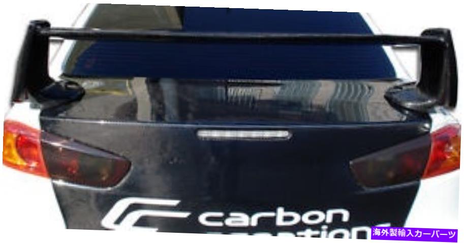 海外製 エアロパーツ 08-14ランサーEVO X 10 GTコンセプトウィングスポイラー104645 FOR 08-14 Lancer EVO X 10 GT Concept Wing Spoiler 104645【並行輸入品】