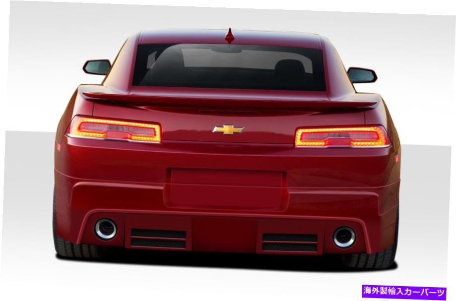 海外製 エアロパーツ 14-15シボレーカマロレーサーリアリップスポイラー109649 FOR 14-15 Chevrolet Camaro Racer Rear Lip Spoiler 109649【並行輸入品】