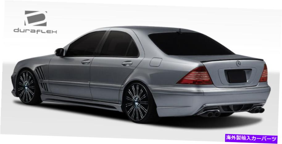 海外製 エアロパーツ 00-06メルセデスSクラスW220 W-2リアバンパーカバー107721 FOR 00-06 Mercedes S Class W220 W-2 Rear Bumper Cover 107721【並行輸入品】