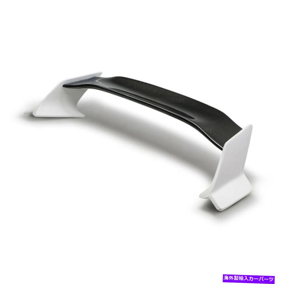 海外製 エアロパーツ 16-19ホンダシビック2DR TTリアスポイラー（部分カーボン）RS16HDCV2-TT-GF FOR 16-19 HONDA CIVIC 2DR TT REAR SPOILER (Partial Carbon) RS16HDCV2-TT-GF【並行輸入品】
