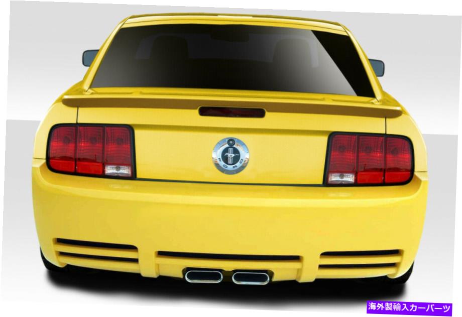 海外製 エアロパーツ 05-09フォードマスタングコルトリアバンパーカバー114847 FOR 05-09 Ford Mustang Colt Rear Bumper Cover 114847【並行輸入品】