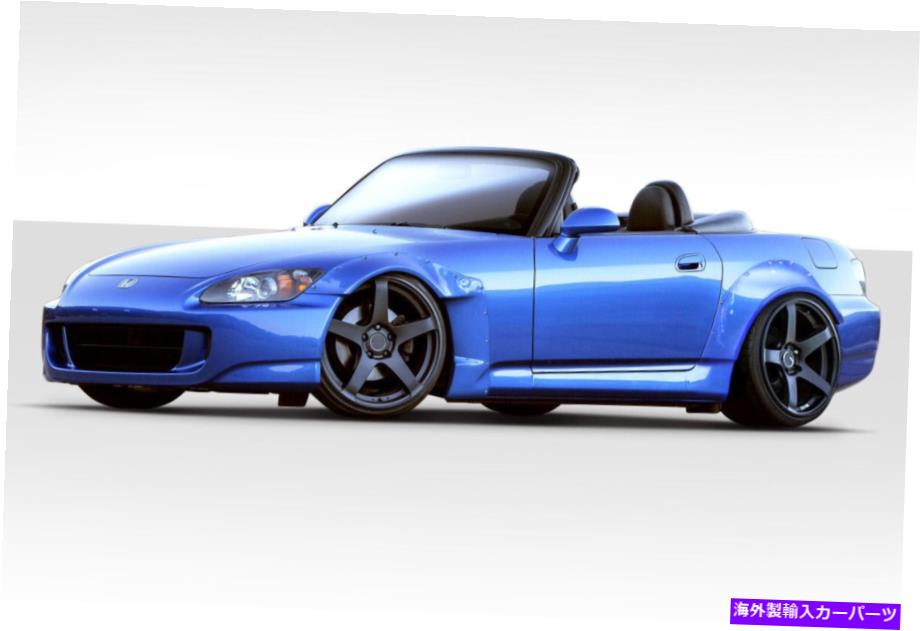 海外製 エアロパーツ 00-09ホンダS00サーキットフェンダーフレア4 PCS 113372 FOR 00-09 Honda S00 Circuit Fender Flares 4 pcs 113372【並行輸入品】