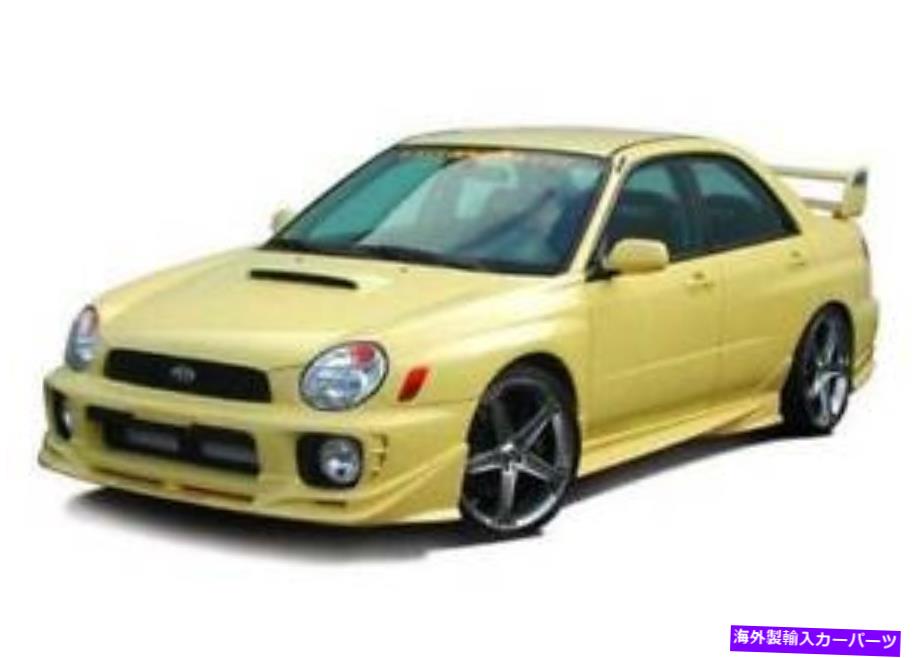 海外製 エアロパーツ 2002年から2003年の左側の左側のスカートSubaru WRX 4DR 890699 L+R W-TYPE LEFT SIDE SKIRT FOR 2002-2003 Subaru WRX 4dr 890699 L+R【並行輸入品】｜Us Custom Parts Shop USDM