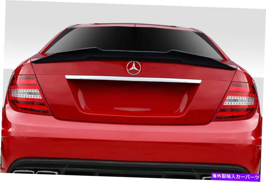 海外製 エアロパーツ 08-14メルセデスCクラスW204 4DRプラズマリアウィングスポイラー116437 FOR 08-14 Mercedes C Class W204 4DR Plasma Rear Wing Spoiler 116437【並行輸入品】