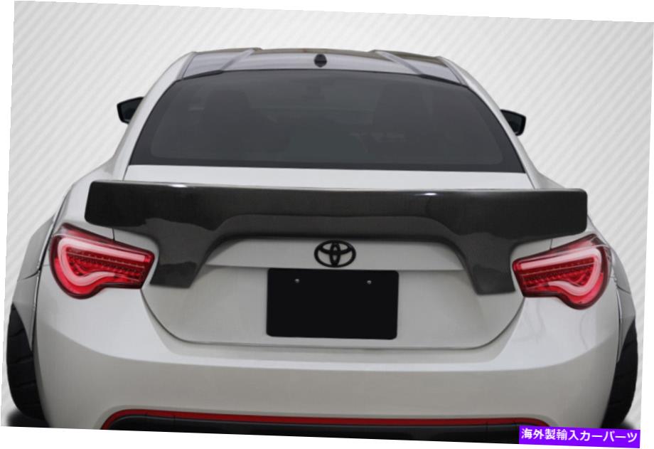 海外製 エアロパーツ 13-20 SCION FR-Sトヨタ86スバルBRZカーボンGT500 V2リアスポイラー115121 FOR 13-20 Scion FR-S Toyota 86 Subaru BRZ Carbon GT500 V2 Rear Spoiler 115121【並行輸入品】