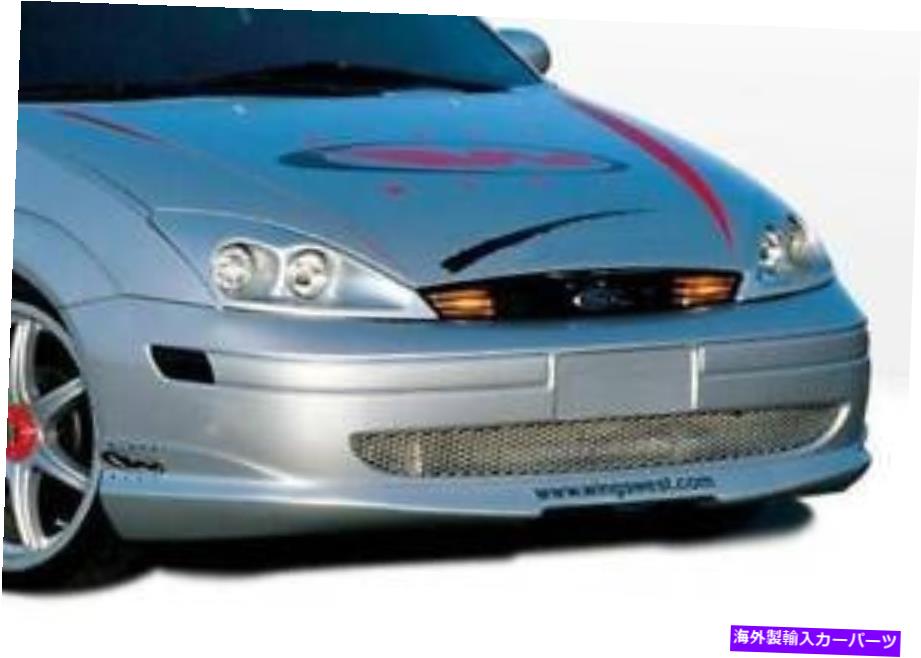 海外製 エアロパーツ 2000年から2004年のフォードフォーカス4DR 890482のWタイプのフロントリップ W-TYPE FRONT LIP FOR 2000-2004 Ford Focus 4dr 890482【並行輸入品】 239,729円