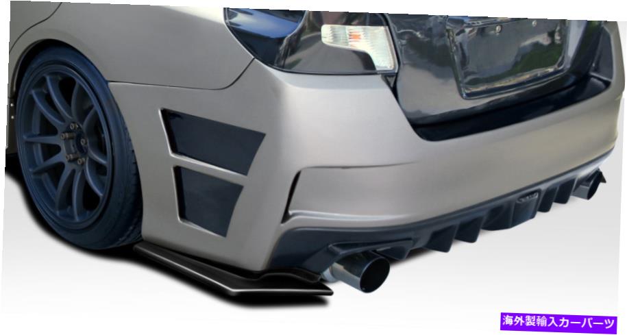 海外製 エアロパーツ 15-15のスバルWRX NBRコンセプトリアスプリッター2PC 109828 FOR 15-15 SUBARU WRX NBR Concept Rear Splitters 2pc 109828【並行輸入品】｜Us Custom Parts Shop USDM