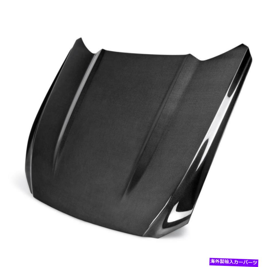海外製 エアロパーツ 15-17のカーボンファイバーフードマスタングエコブースト/V6タイプ-EOE AC-HD15FDMUEB-OE-DS Carbon Fiber Hood FOR 15-17 MUSTANG ECO BOOST/V6 TYPE-OE AC-HD15FDMUEB-OE-DS【並行輸入品】|Us Custom Parts Shop USDM