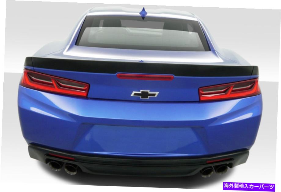 海外製 エアロパーツ 16-18シボレーカマロブレードルックリアウィングネタバレ3 PC 113806 FOR 16-18 Chevrolet Camaro Blade Look Rear Wing Spoiler 3 pc 113806【並行輸入品】｜Us Custom Parts Shop USDM